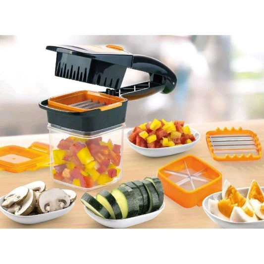 3 in 1 Multifunction Vegetable Manual Manual Quick Dicer Cutter